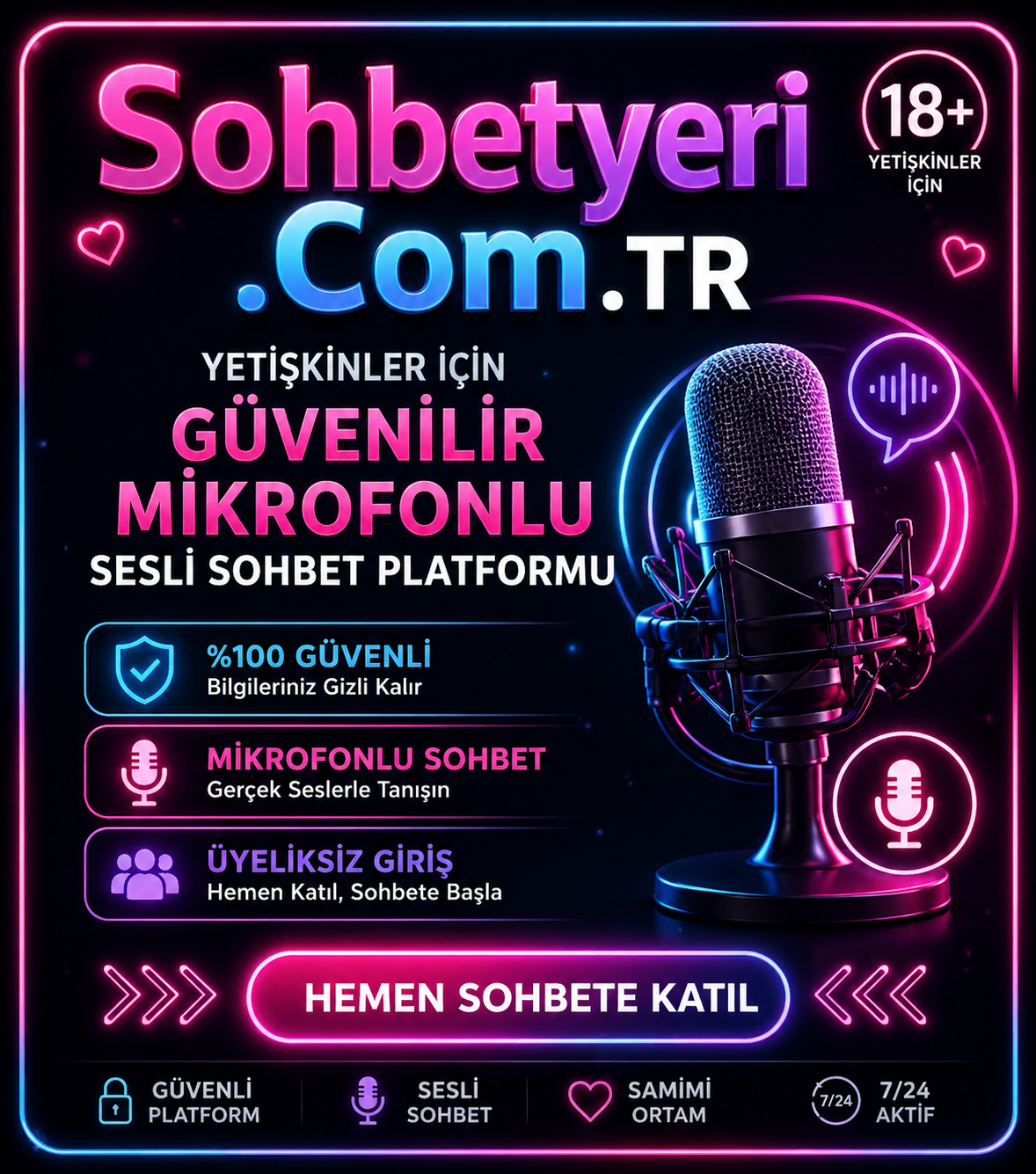 Evli Sesli sohbet